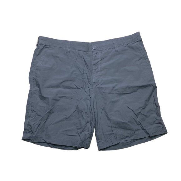 Columbia Washed Out Shorts Mens Size 42 Gray Ash Flat Front - Picture 6 of 7